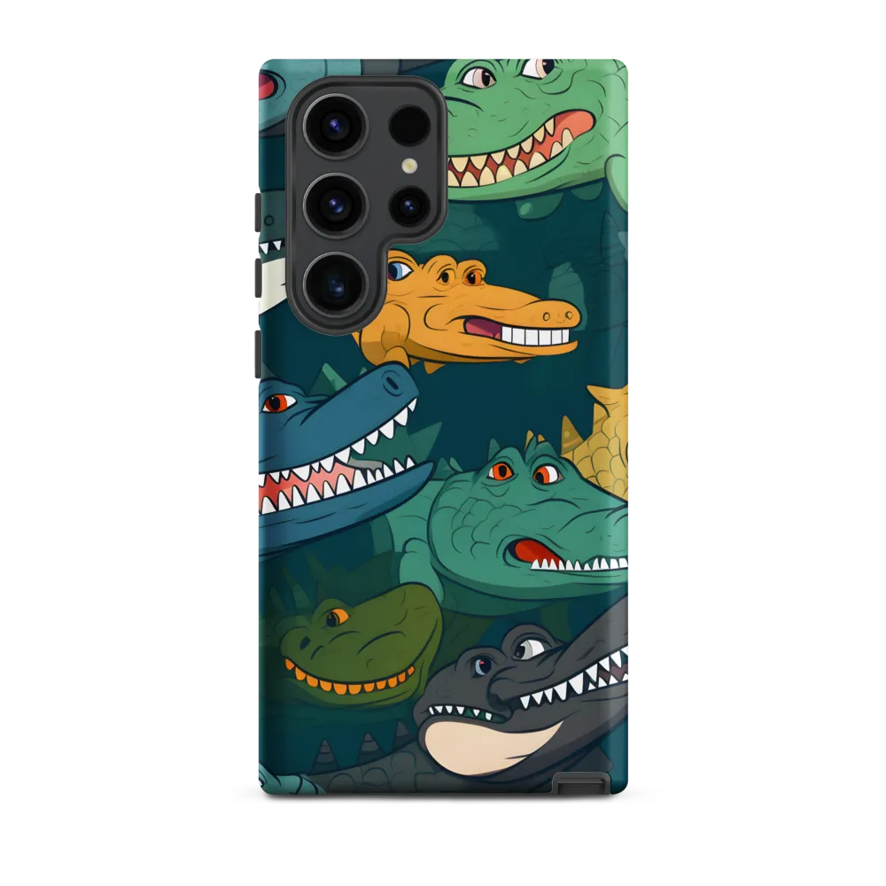 Cheerful Crocodilian Parade