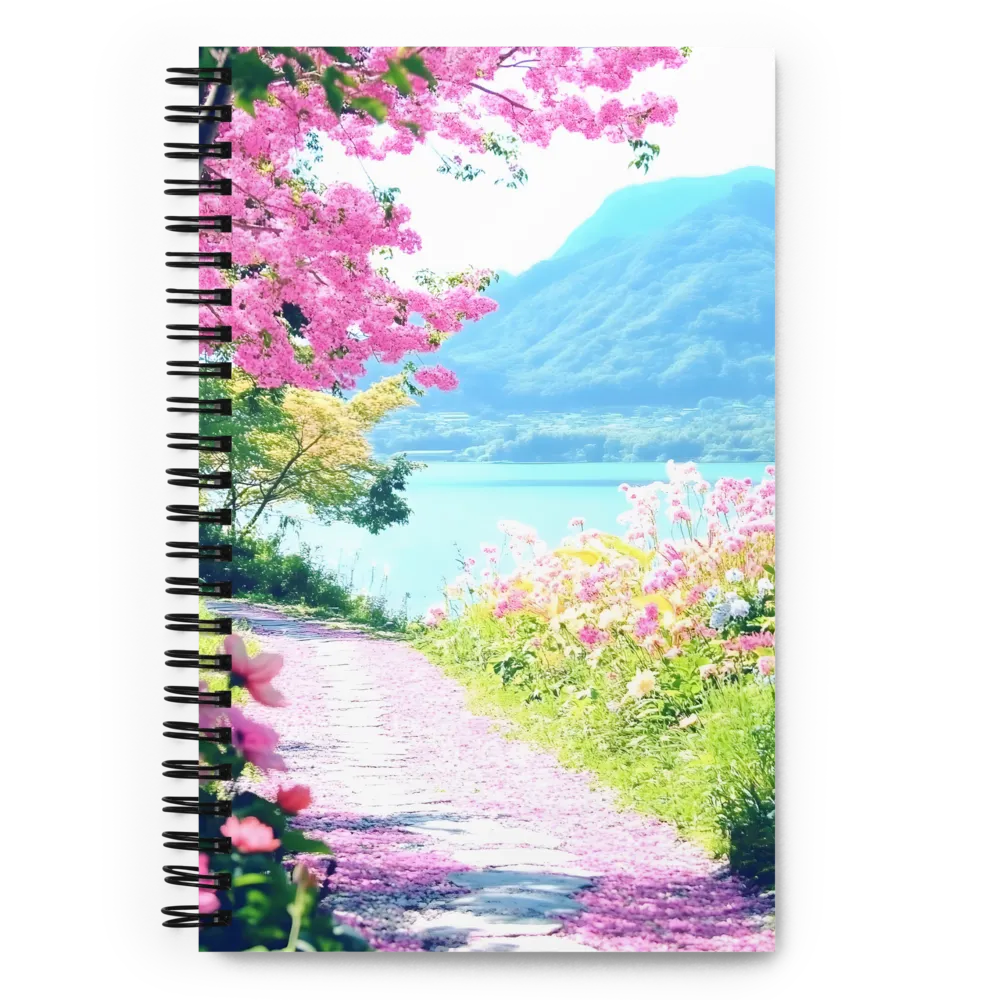 A Pathway of Serenity | Spiral Notebook