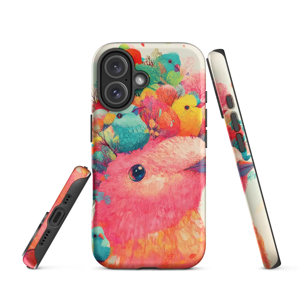 The Whimsical Crown of Color | Phone Case |  16 | Tough Case | Matte