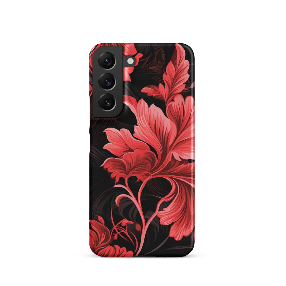 Tropical Elegance in Red