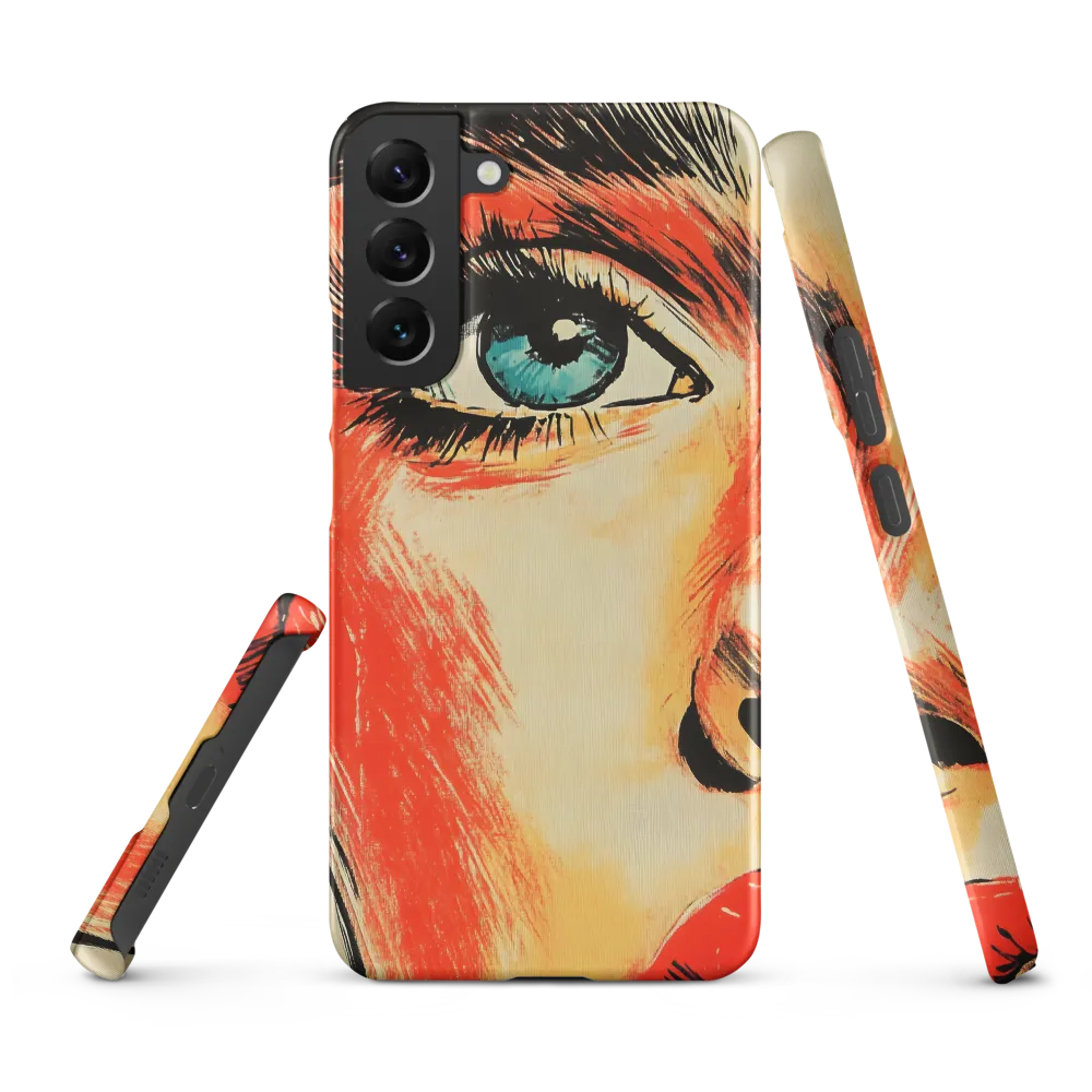 Intense Gaze: A Pop Art Portrait