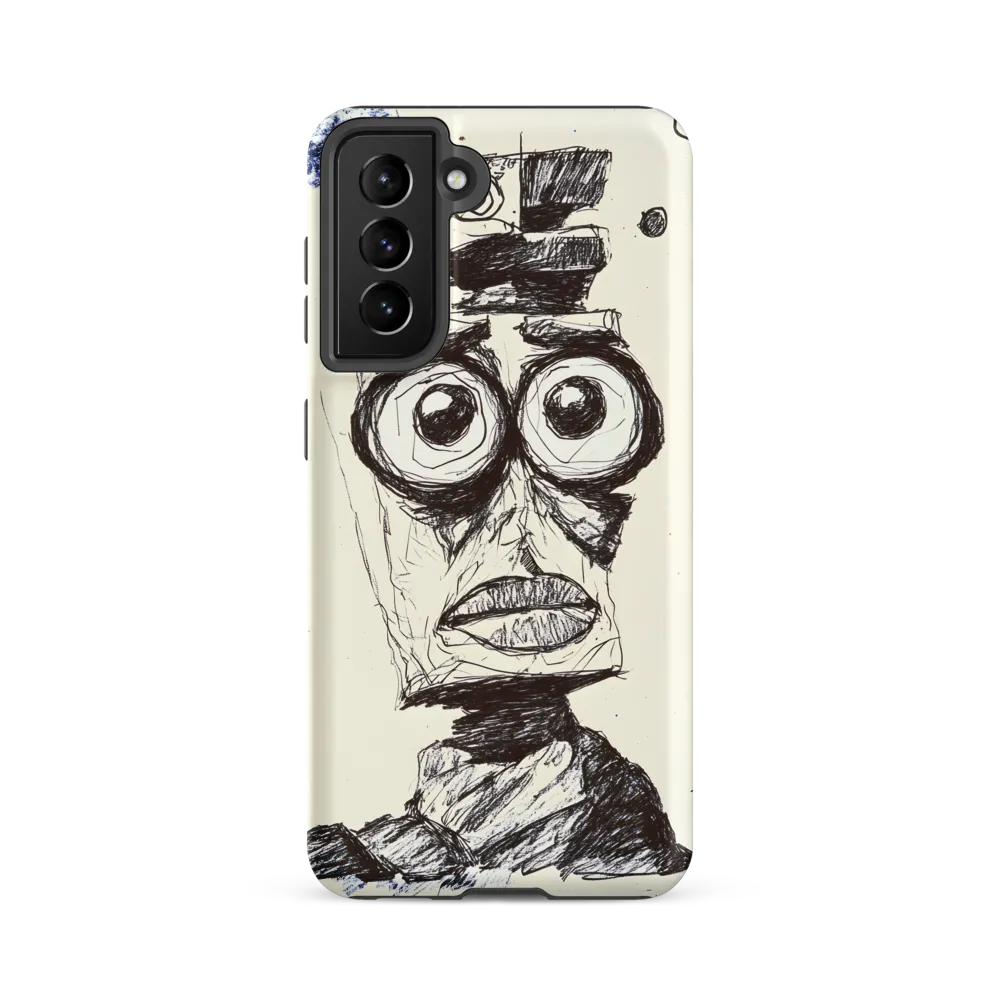 Abstract Surrealist Figure in Cubism