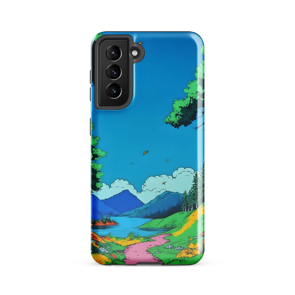 Serenity in Nature | Phone Case |  S21 FE | Tough Case | Glossy