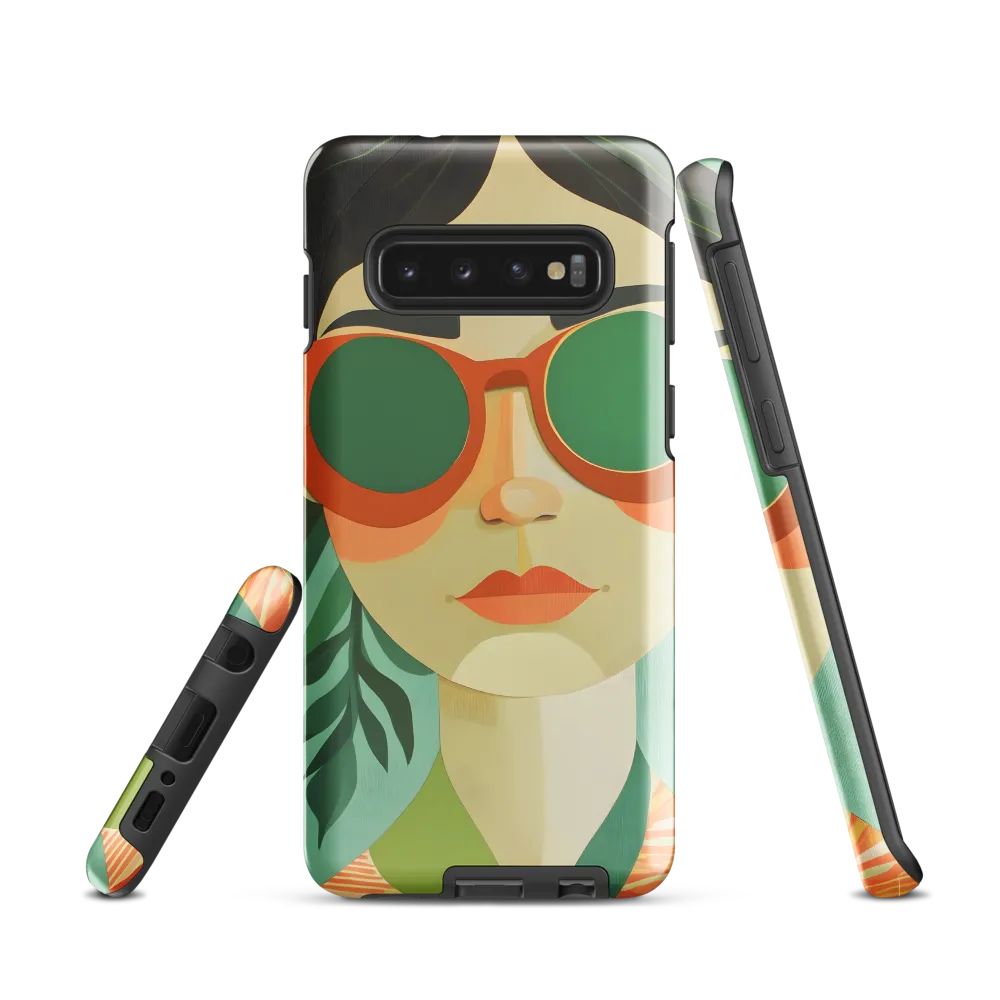 Bold Serenity: A Modern Portrait