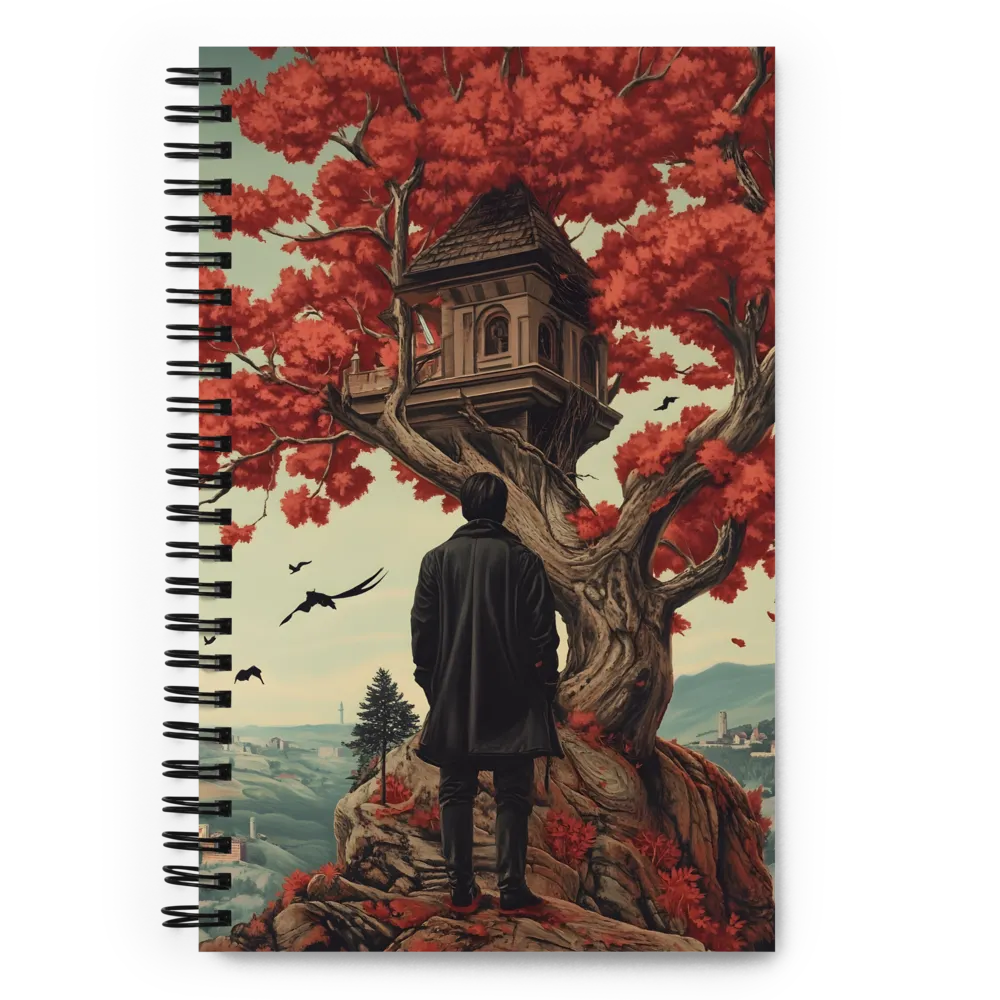 Whispers of an Enchanted Realm | Spiral Notebook