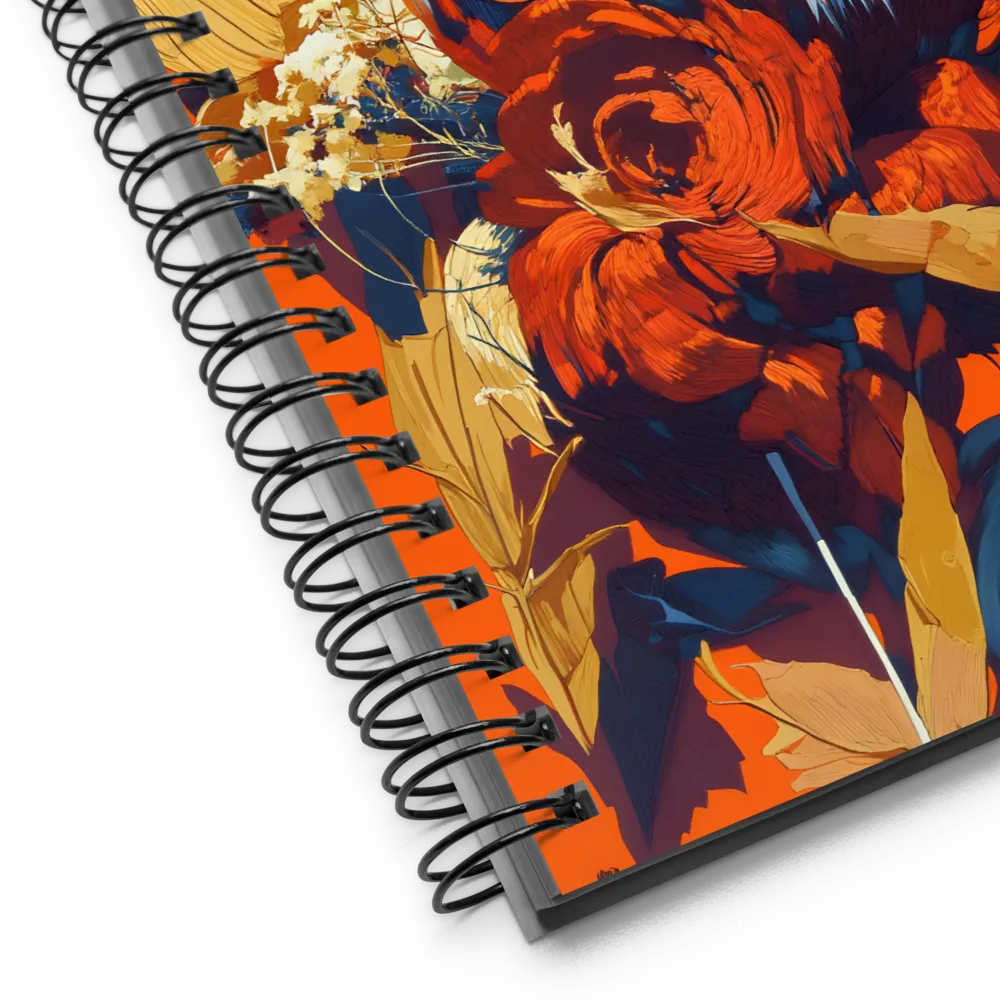 Floral Majesty | Spiral Notebook