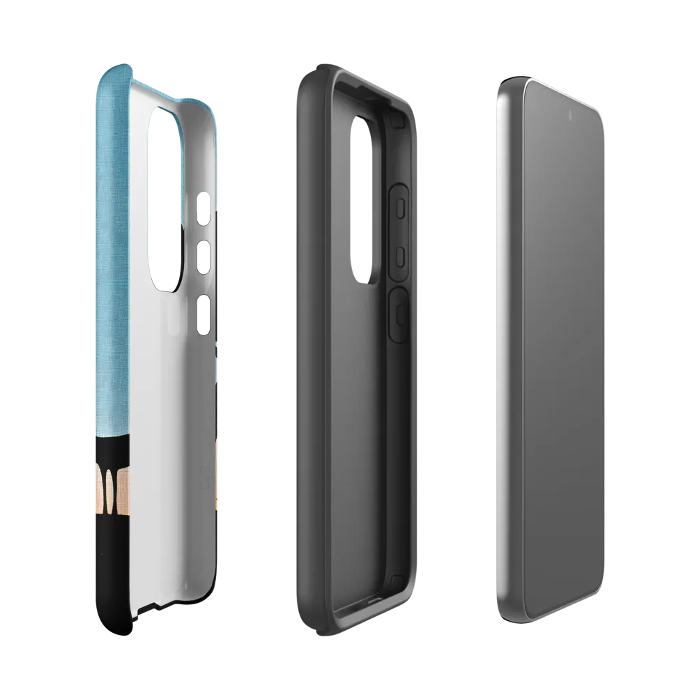 Curiosity in the Silhouette | Phone Case |  S23 | Tough Case | Matte