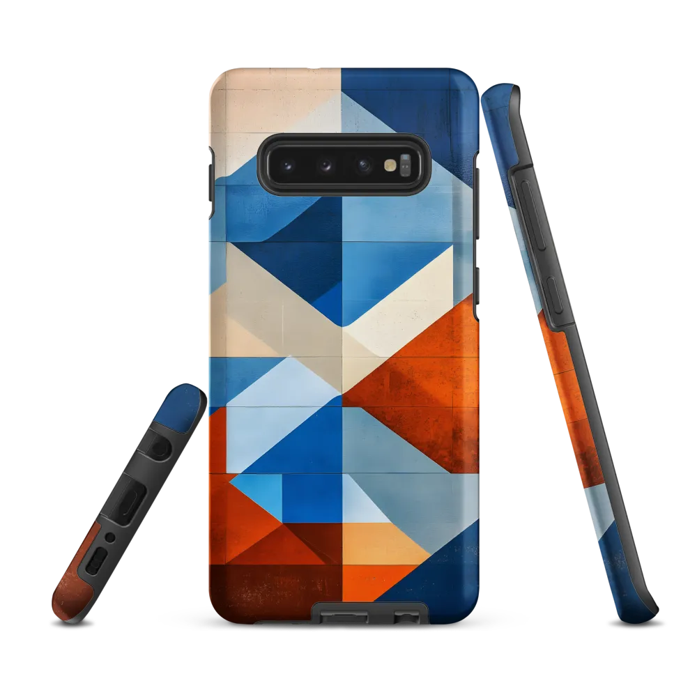 Geometric Harmony: A Vibrant Landscape