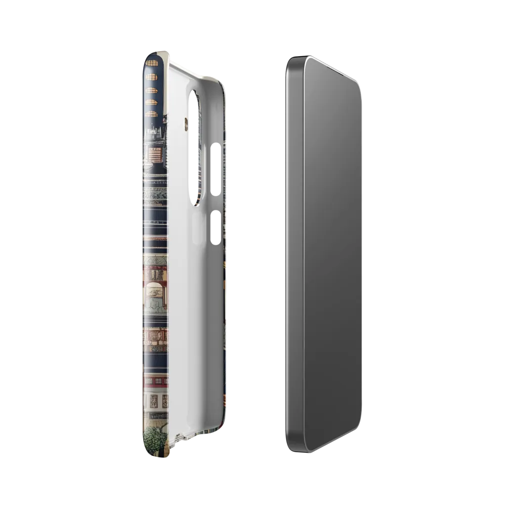 Urban Harmony: A Fusion of Tradition and Modernity | Phone Case |  S24 | Snap Case | Glossy