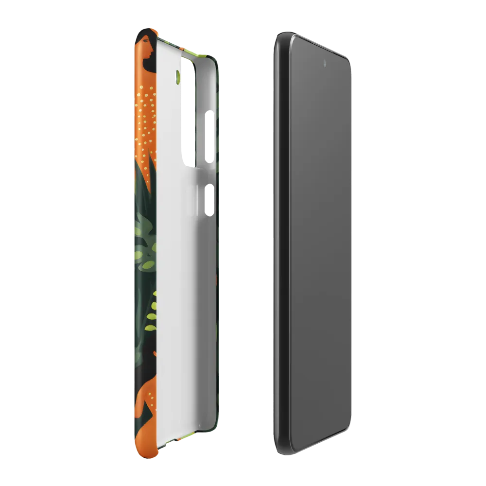 Playful Harmony in Patterns | Phone Case |  S21 Plus | Snap Case | Matte