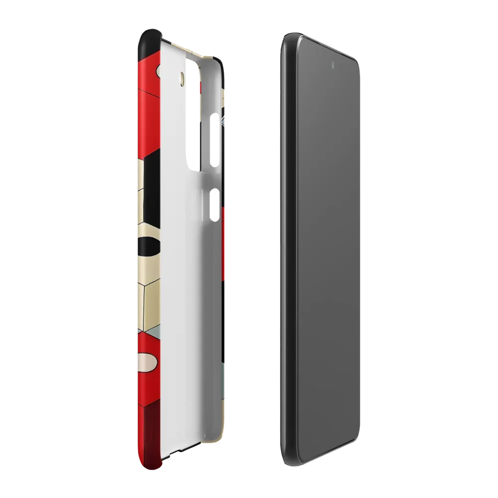 Dynamic Cubism | Phone Case |  S21 Plus | Snap Case | Matte