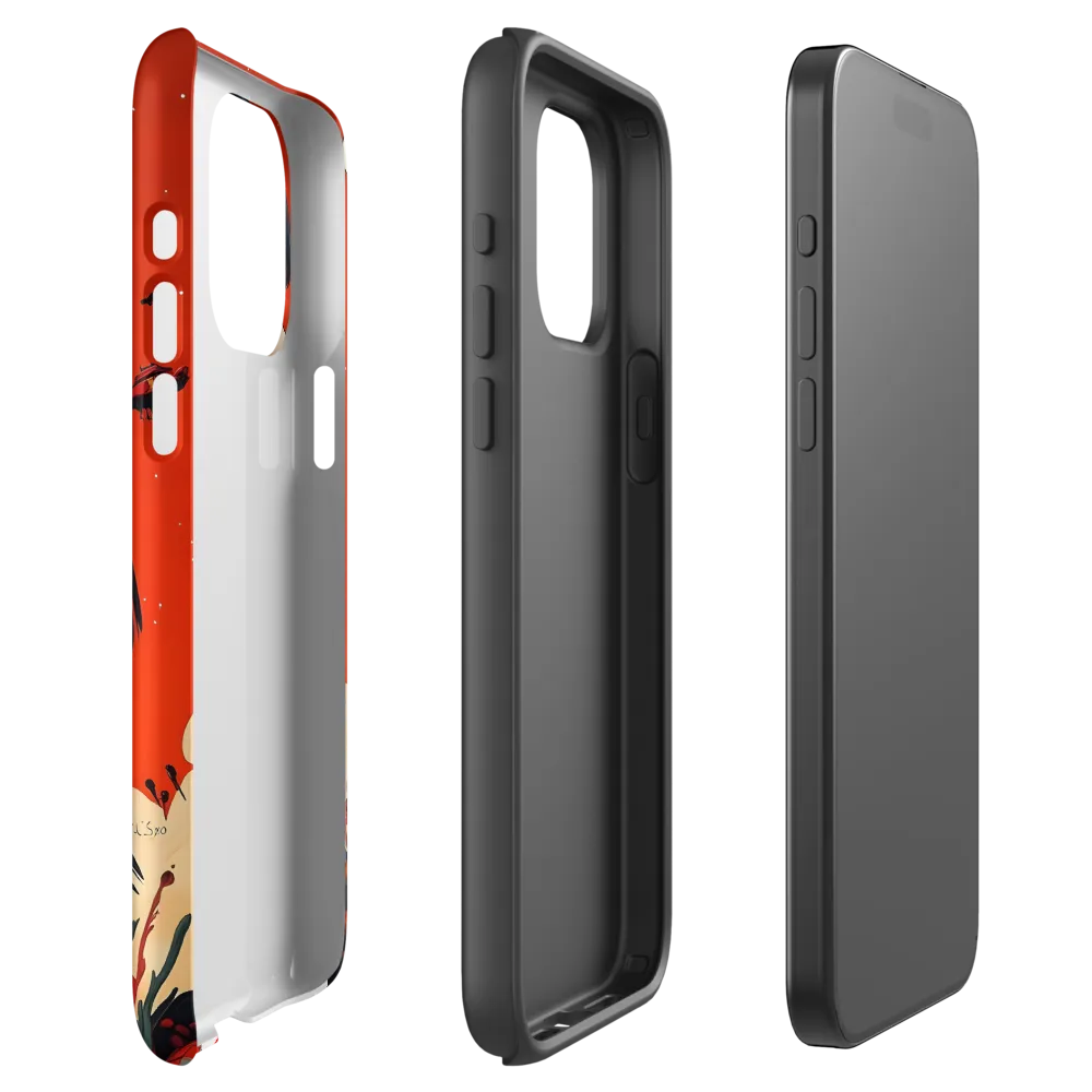 Ethereal Mechanica: A Cyberpunk Portrait | Phone Case |  15 Pro Max | Tough Case | Matte