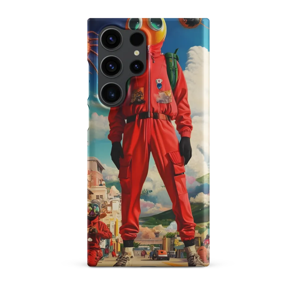 Whimsical Encounter in a Surreal Landscape | Phone Case |  S23 Ultra | Snap Case | Matte