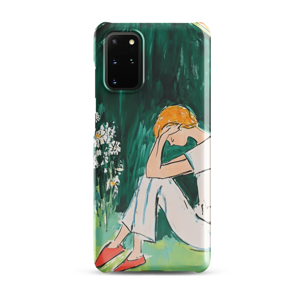 Silent Sorrow | Phone Case |  S20 Plus | Snap Case | Glossy