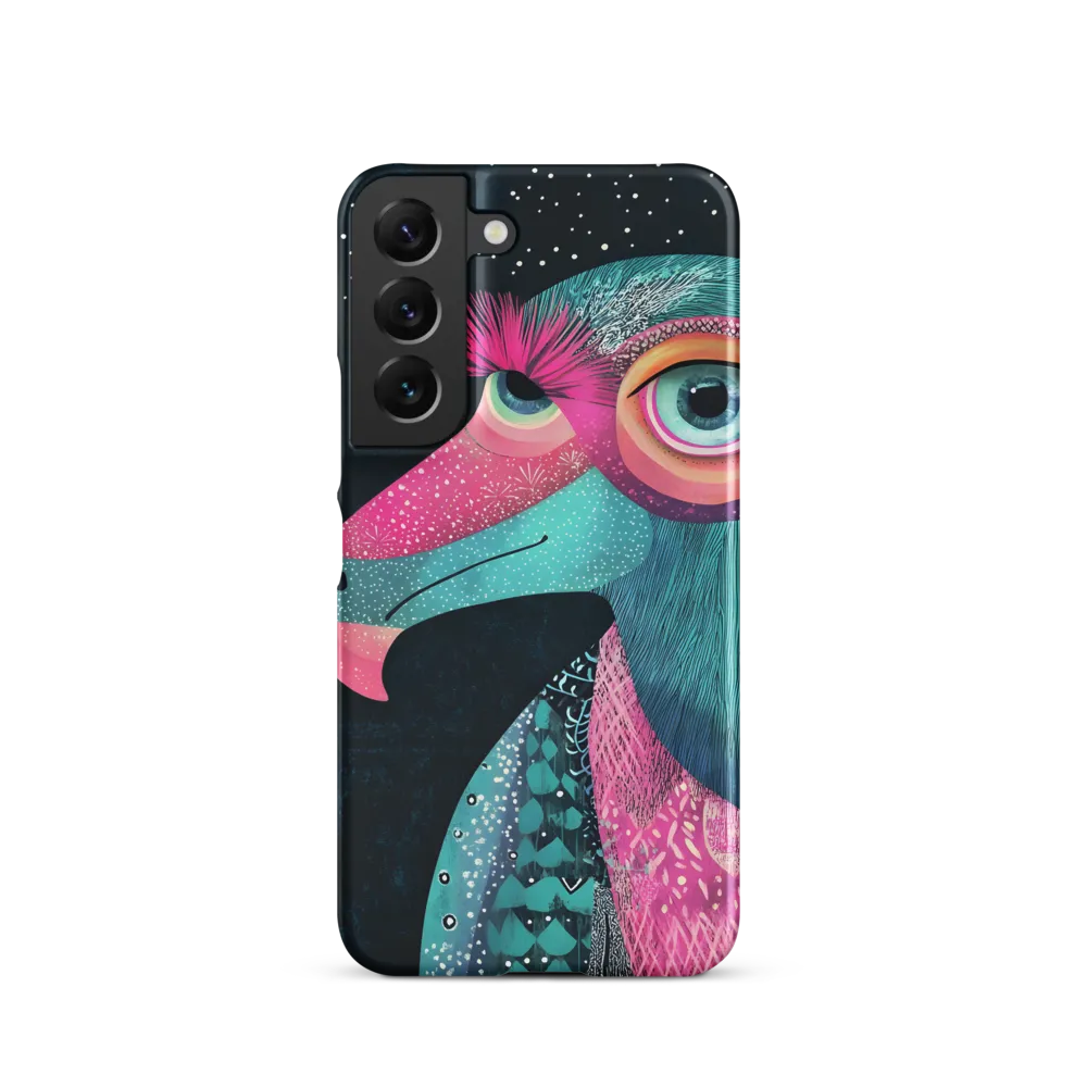 Whimsical Vulture: A Dance of Colors