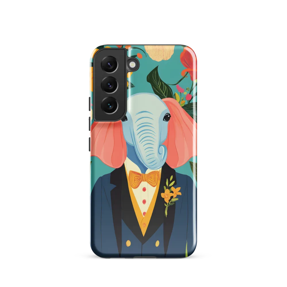 Elegance in Bloom | Phone Case |  S22 | Tough Case | Glossy