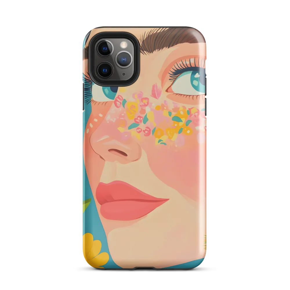 Floral Serenity | Phone Case |  11 Pro Max | Tough Case | Glossy