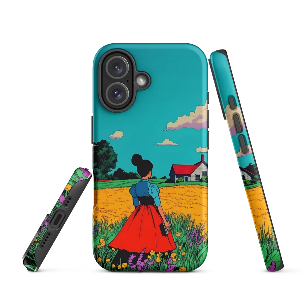 Whispers of a Sunlit Meadow | Phone Case