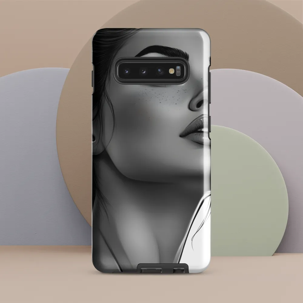 Ethereal Gaze | Phone Case |  S10 Plus | Tough Case | Glossy