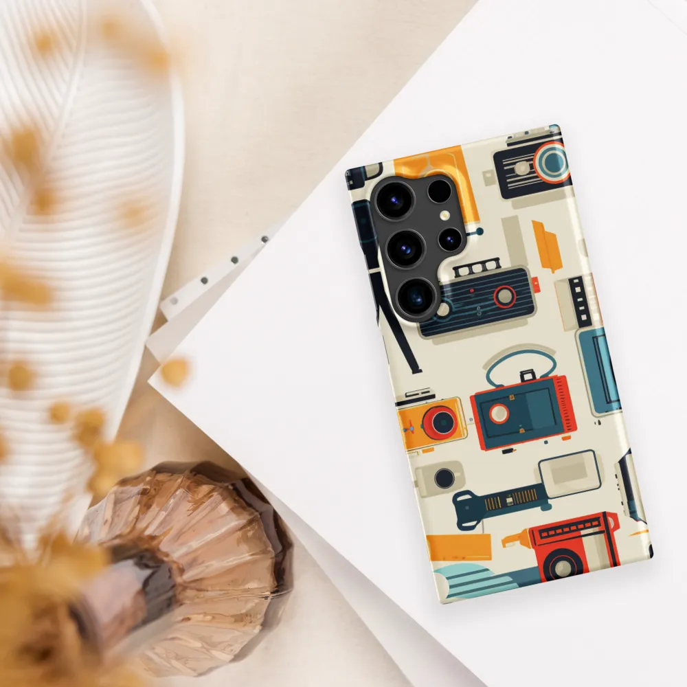 Retro Camera Collection: A Nostalgic Journey | Phone Case |  S24 Ultra | Snap Case | Matte