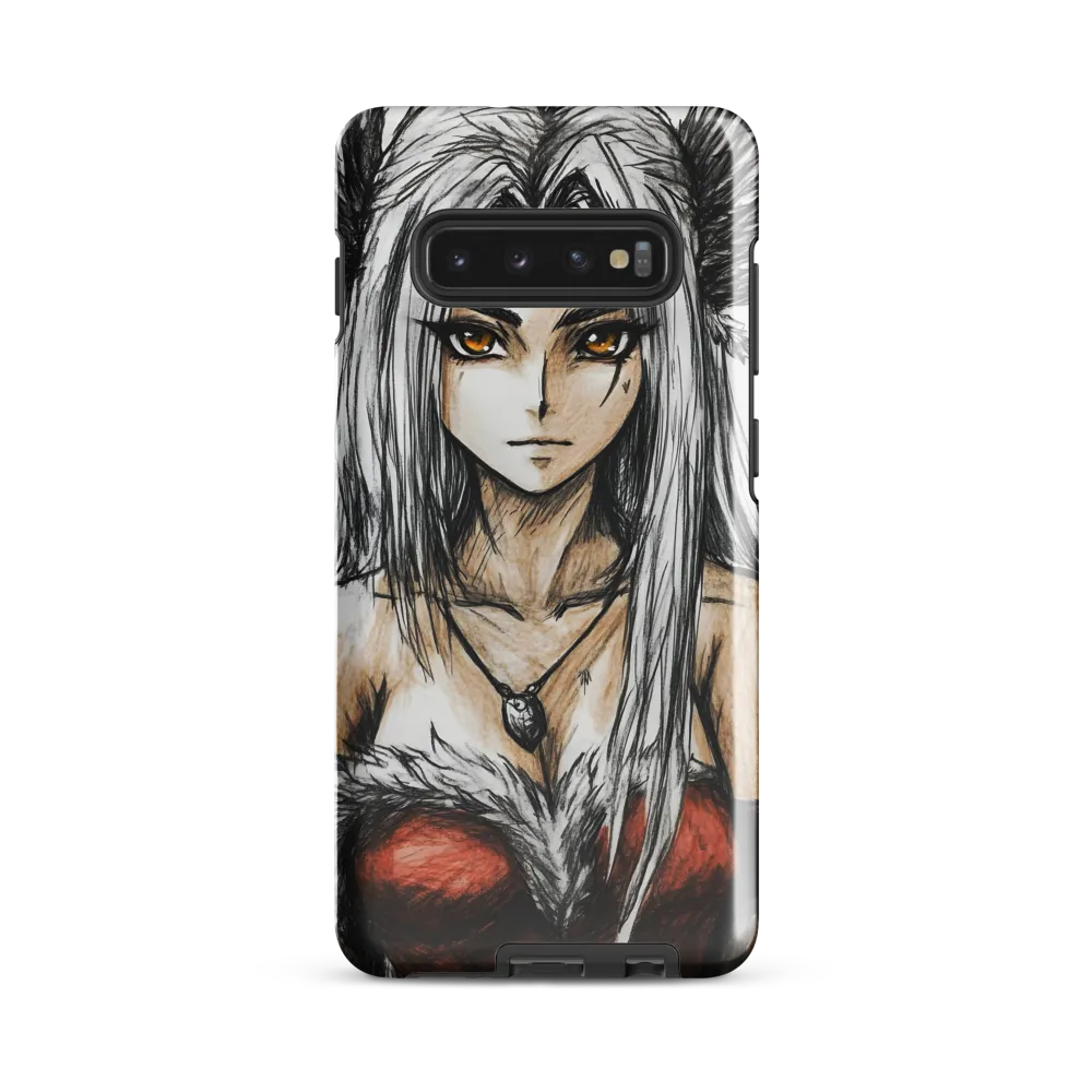 Mystical Guardian: A Confident Presence | Phone Case |  S10 Plus | Tough Case | Glossy