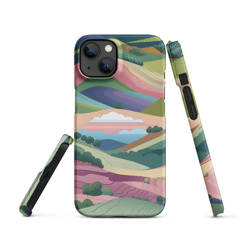 Harmonious Hills | Phone Case |  13 | Snap Case | Matte