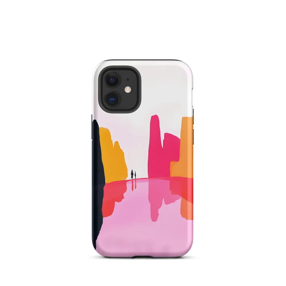 Reflections in Color | Phone Case |  12 mini | Tough Case | Matte