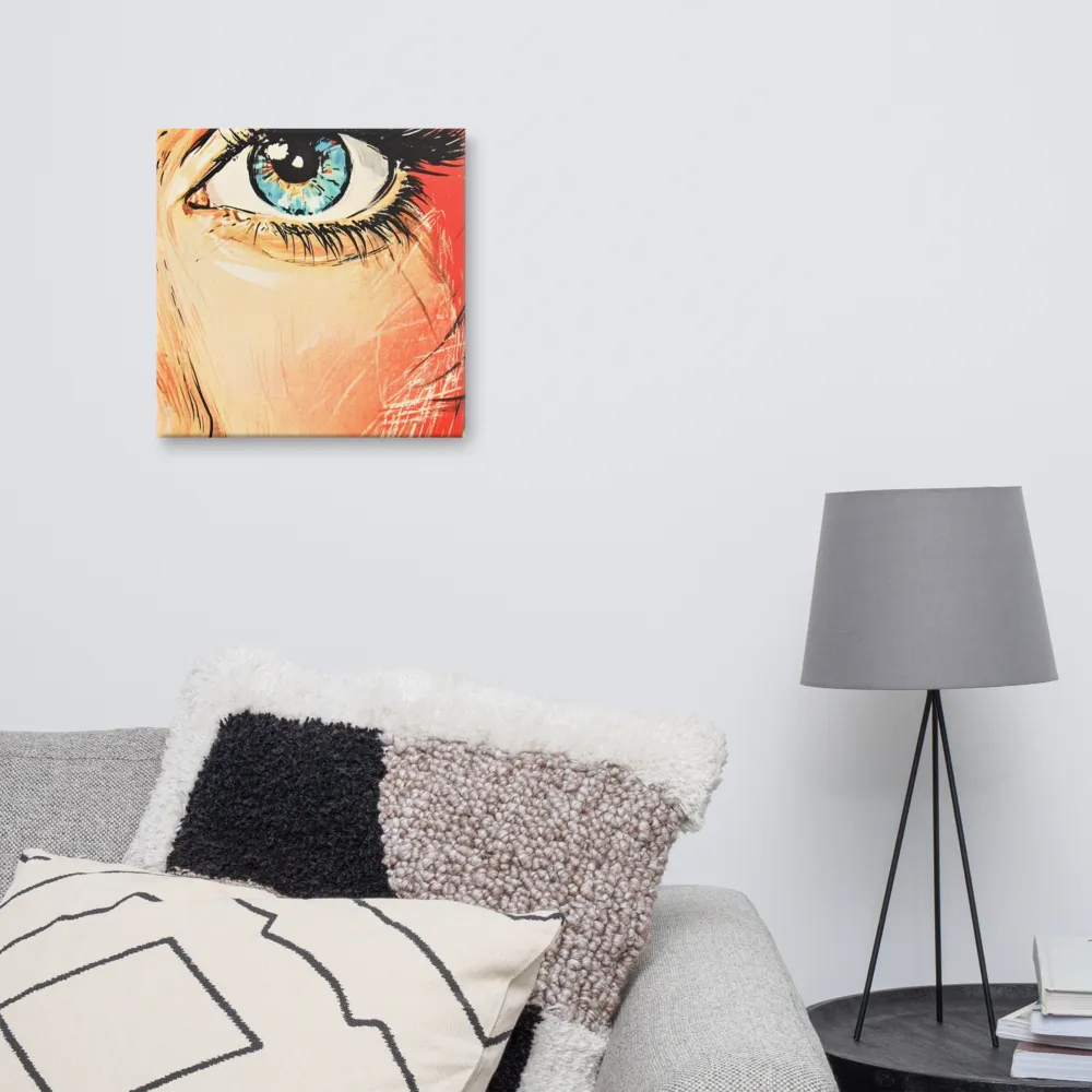 Gaze of Emotion | Canvas | 16″×16″