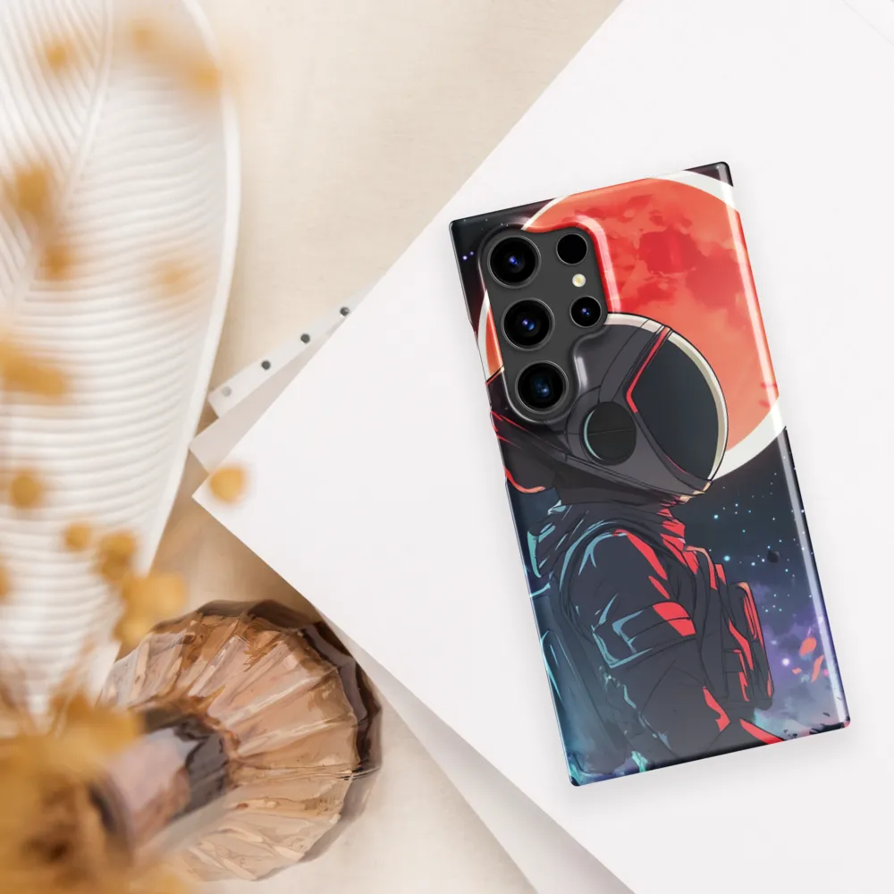 Celestial Voyage: The Dream of an Astronaut | Phone Case |  S24 Ultra | Snap Case | Glossy