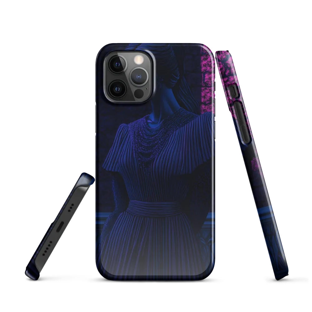 The Serene Silence | Phone Case |  12 Pro | Snap Case | Glossy