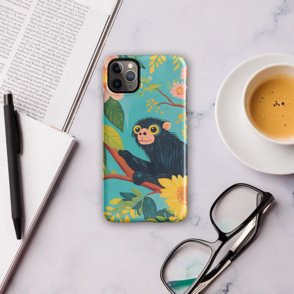 Joyful Encounter in a Floral Paradise | Phone Case |  11 Pro Max | Snap Case | Glossy