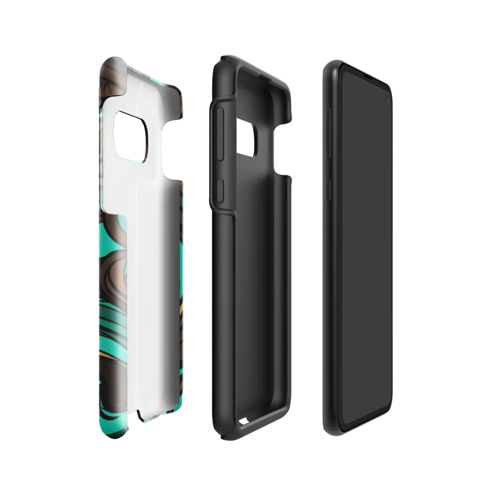 Fluctuating Currents | Phone Case |  S10e | Tough Case | Glossy