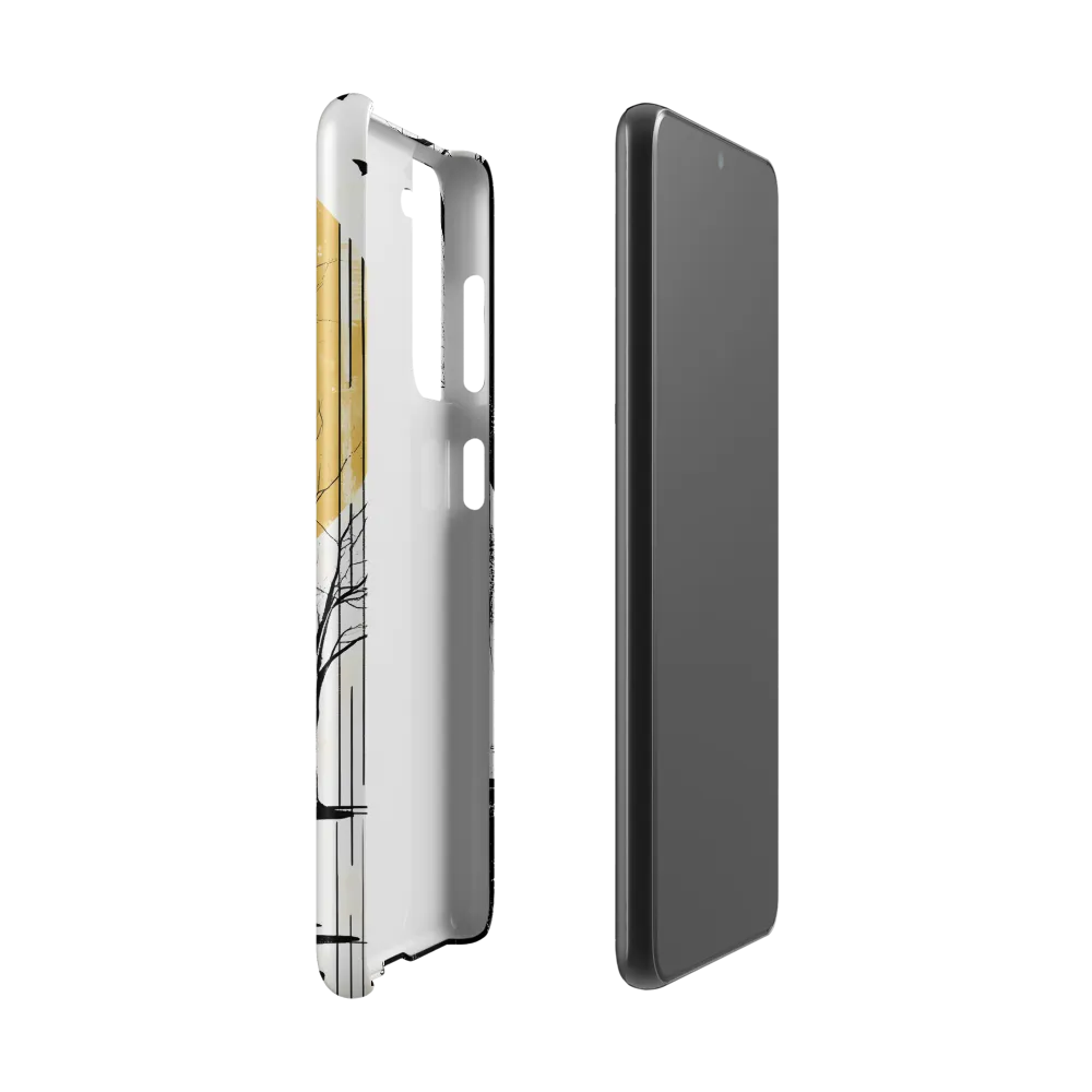 Solitude Under the Yellow Sun | Phone Case |  S21 | Snap Case | Matte