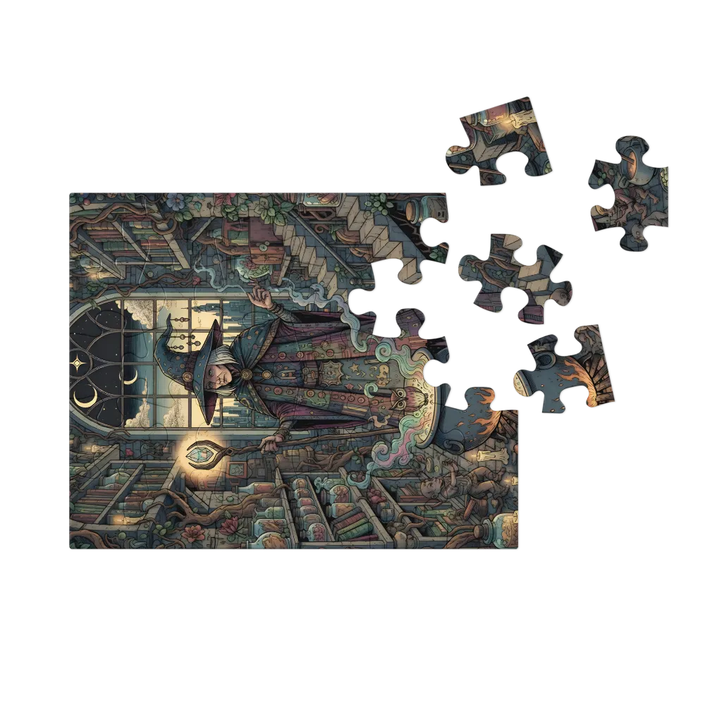 Moonlit Apothecary 
 Jigsaw Puzzle in Tin Box