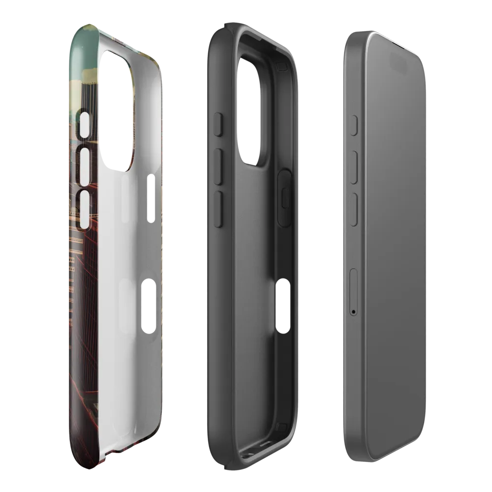 Urban Reverie: A Journey Through the City | Phone Case |  16 Pro | Tough Case | Glossy