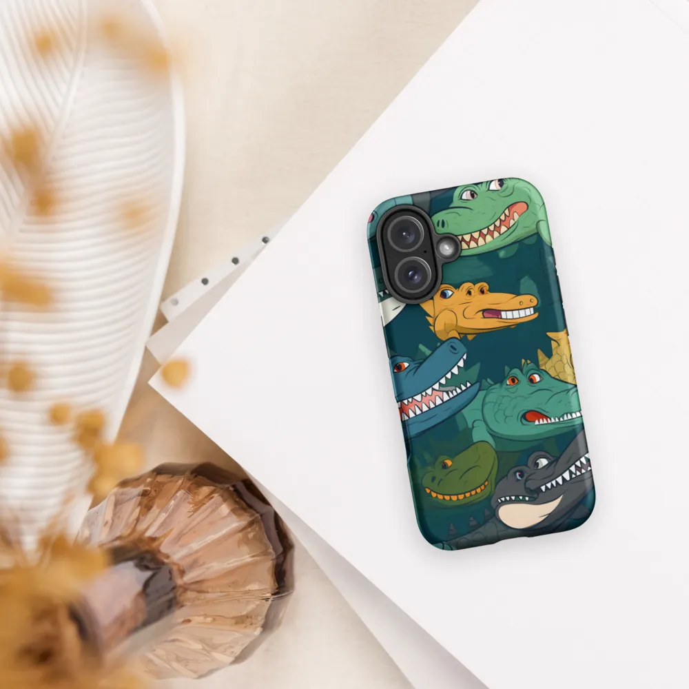 Cheerful Crocodilian Parade