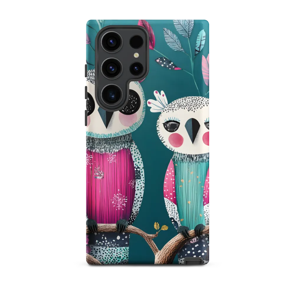 Whimsical Duo: A Celebration of Nature and Color