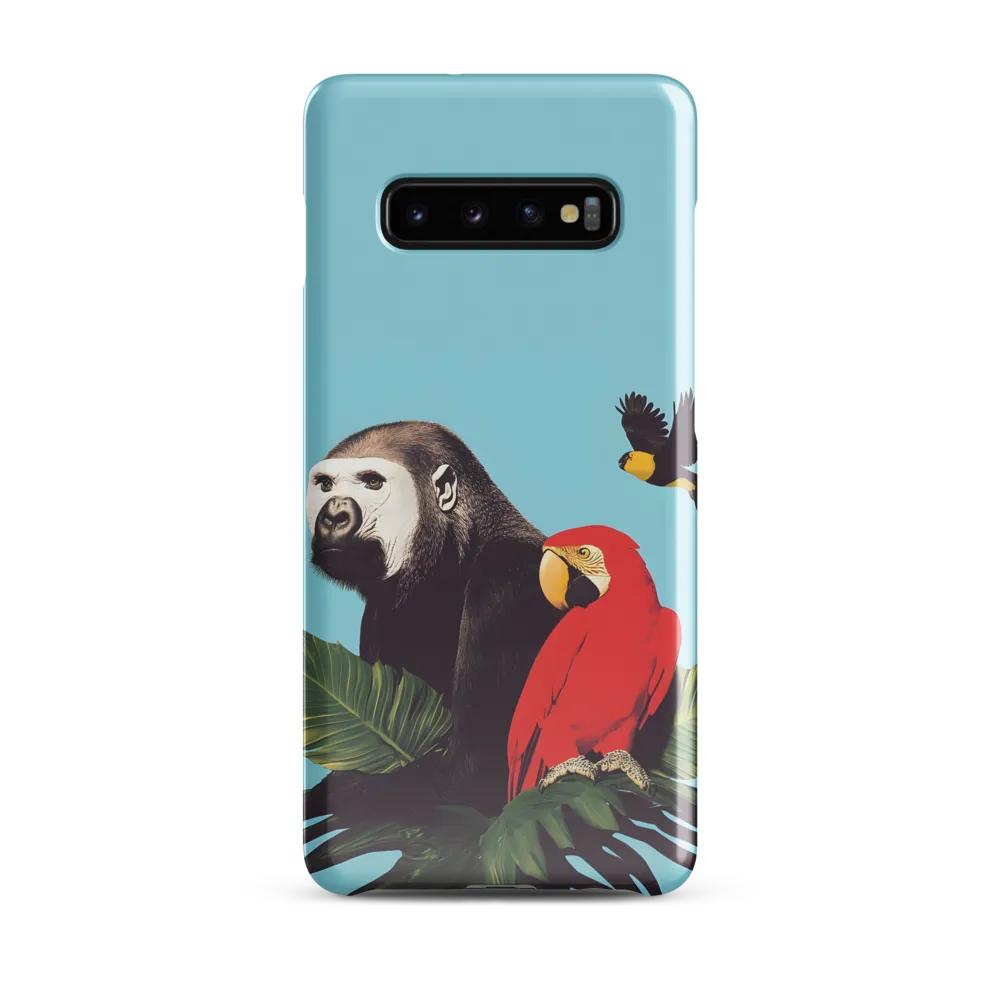 Tropical Harmony: A Celebration of Wildlife | Phone Case |  S10 Plus | Snap Case | Glossy