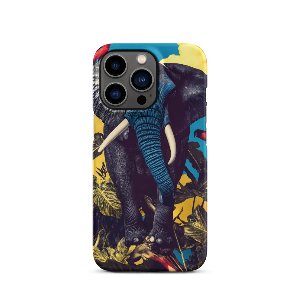 Elephant Dreams in Vibrant Colors | Phone Case |  13 Pro | Snap Case | Matte