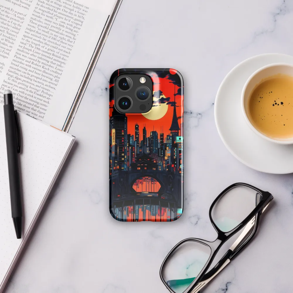 Nightfall in a Neon City