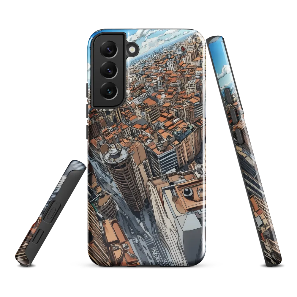 Aerial Symphony of Urban Life