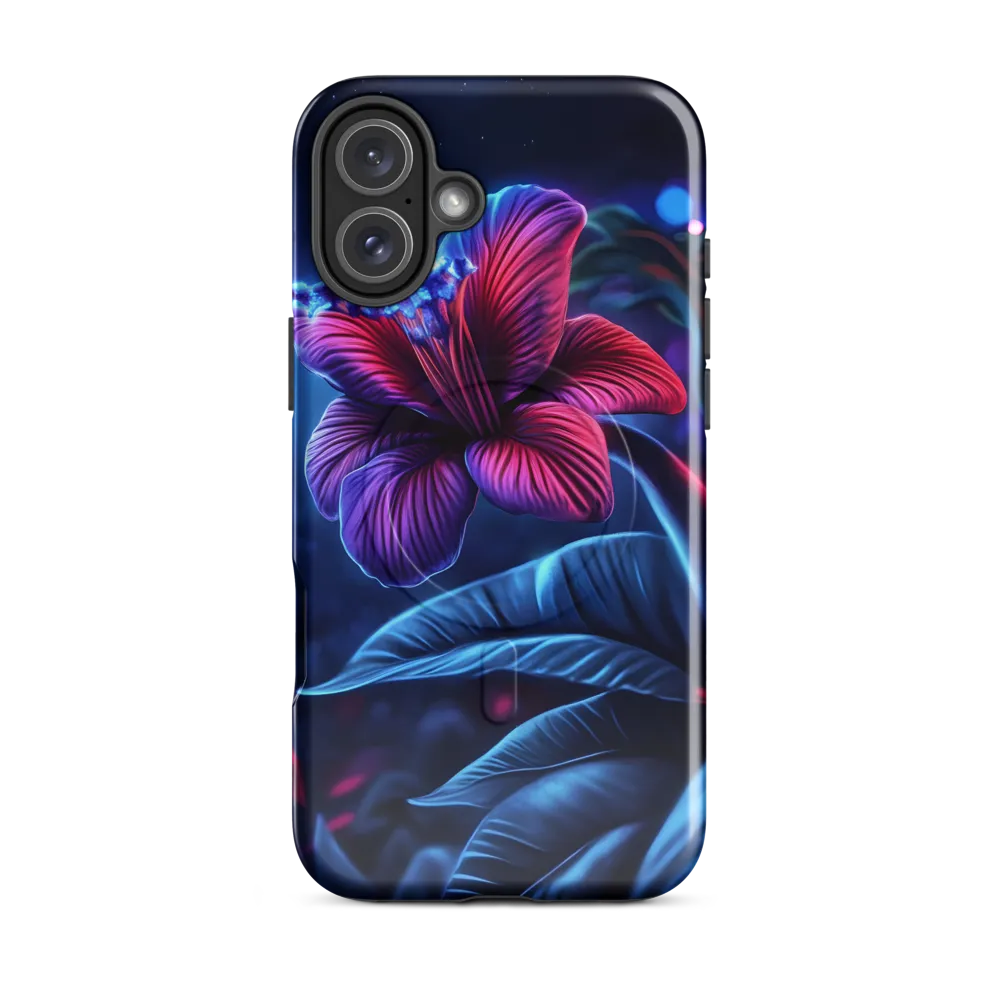 Illuminated Serenity: The Surreal Blossom