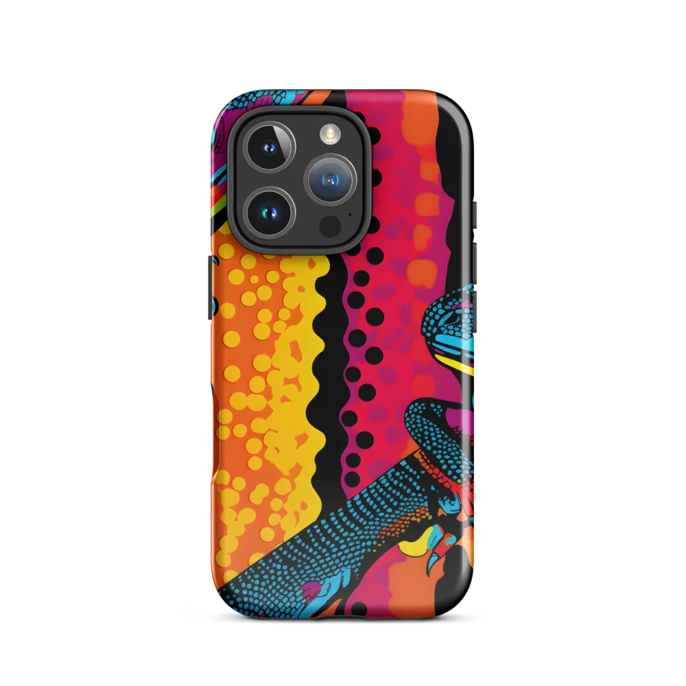 Colorful Encounters: The Playful Geckos
