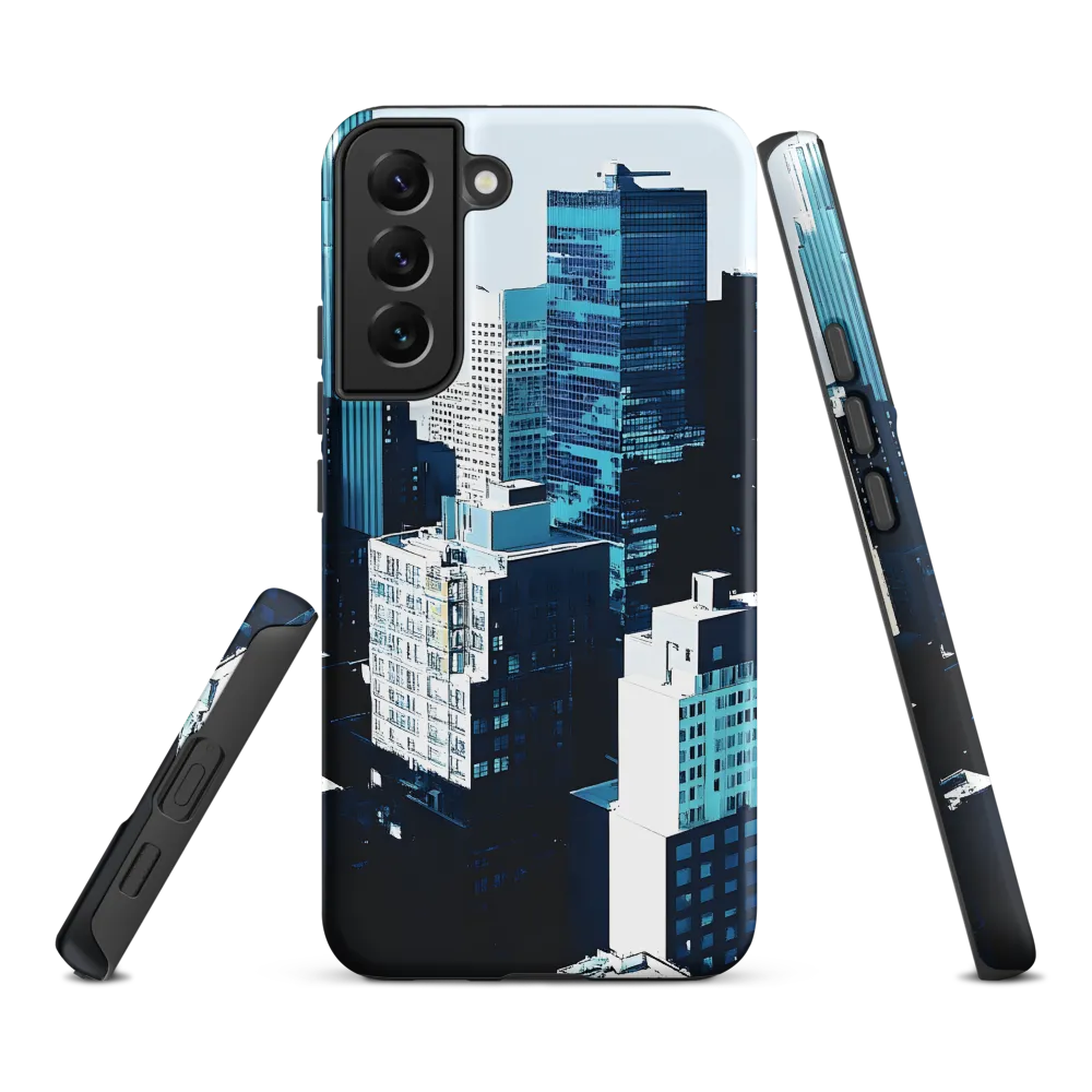 Urban Serenity: A Minimalist Cityscape