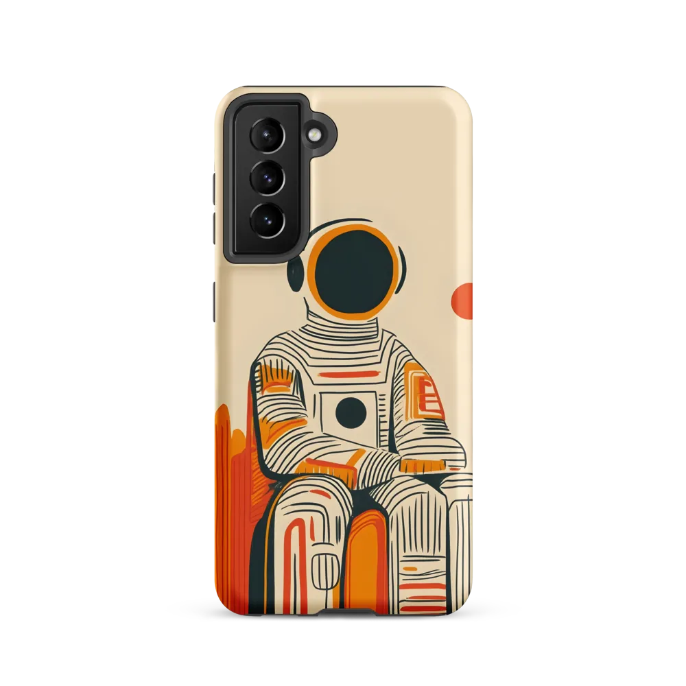 Contemplation of the Stars | Phone Case |  S21 | Tough Case | Matte
