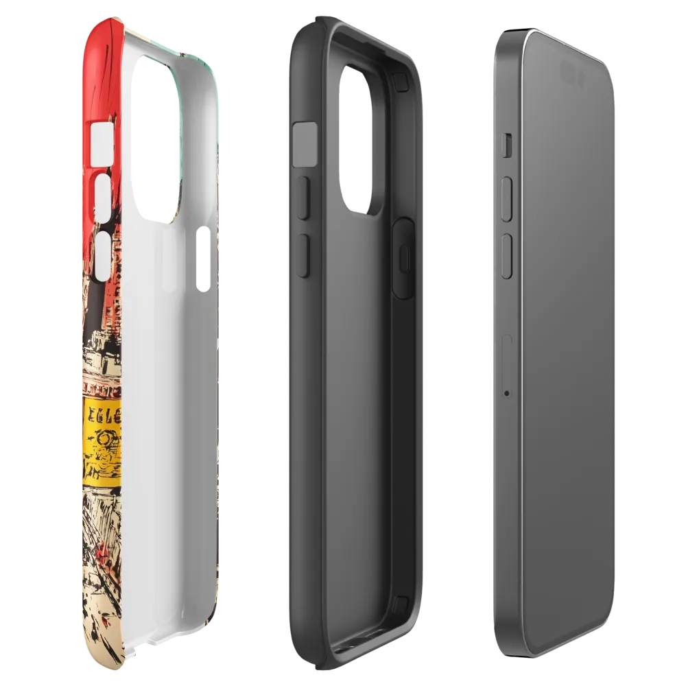 Dynamic Urban Symphony | Phone Case |  14 Pro Max | Tough Case | Glossy