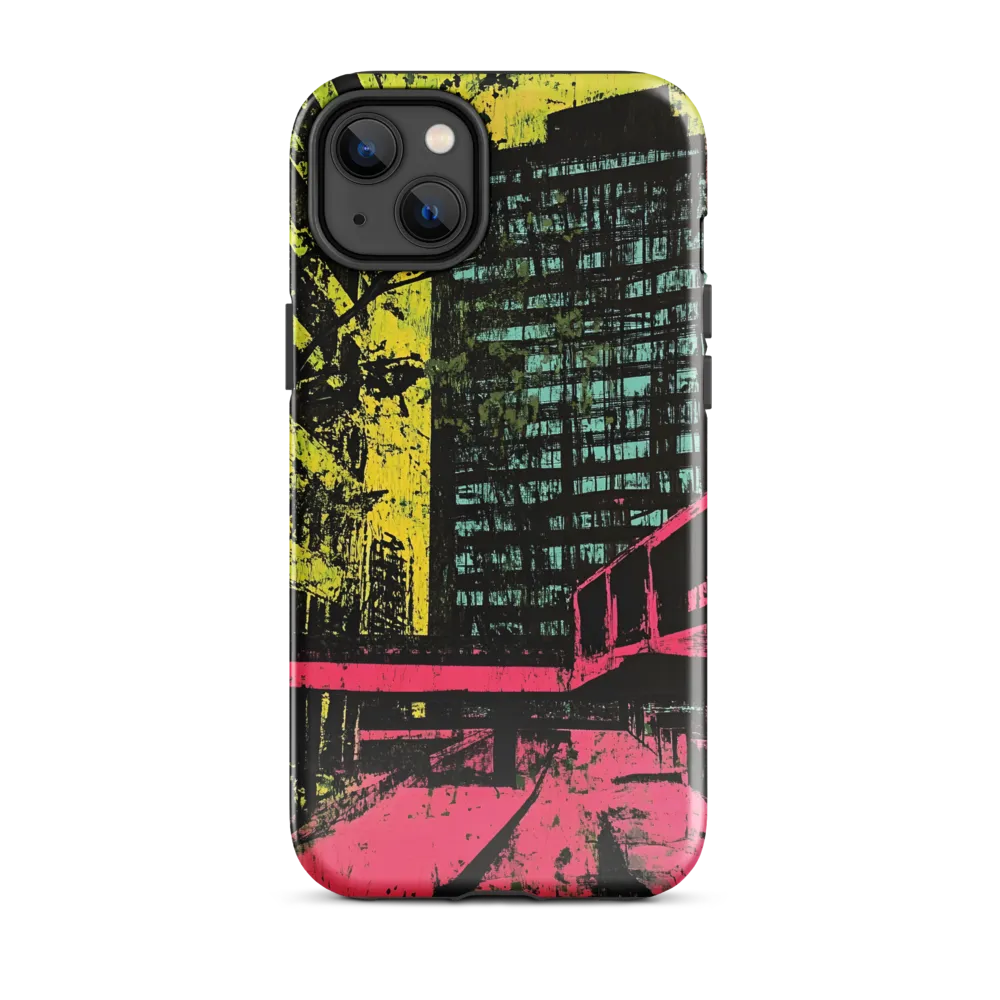 Neon Urbanity | Phone Case |  14 Plus | Tough Case | Glossy
