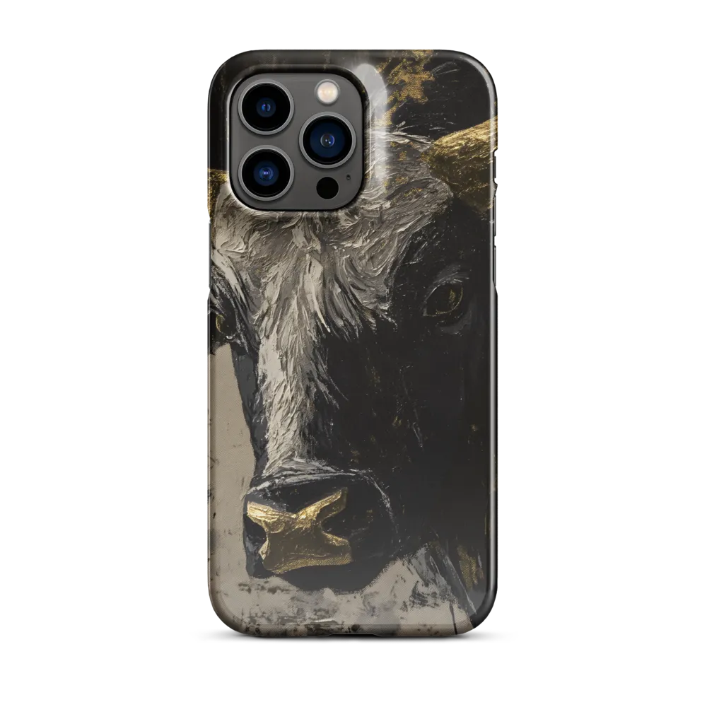 Majestic Bull: The Power in Black and Gold