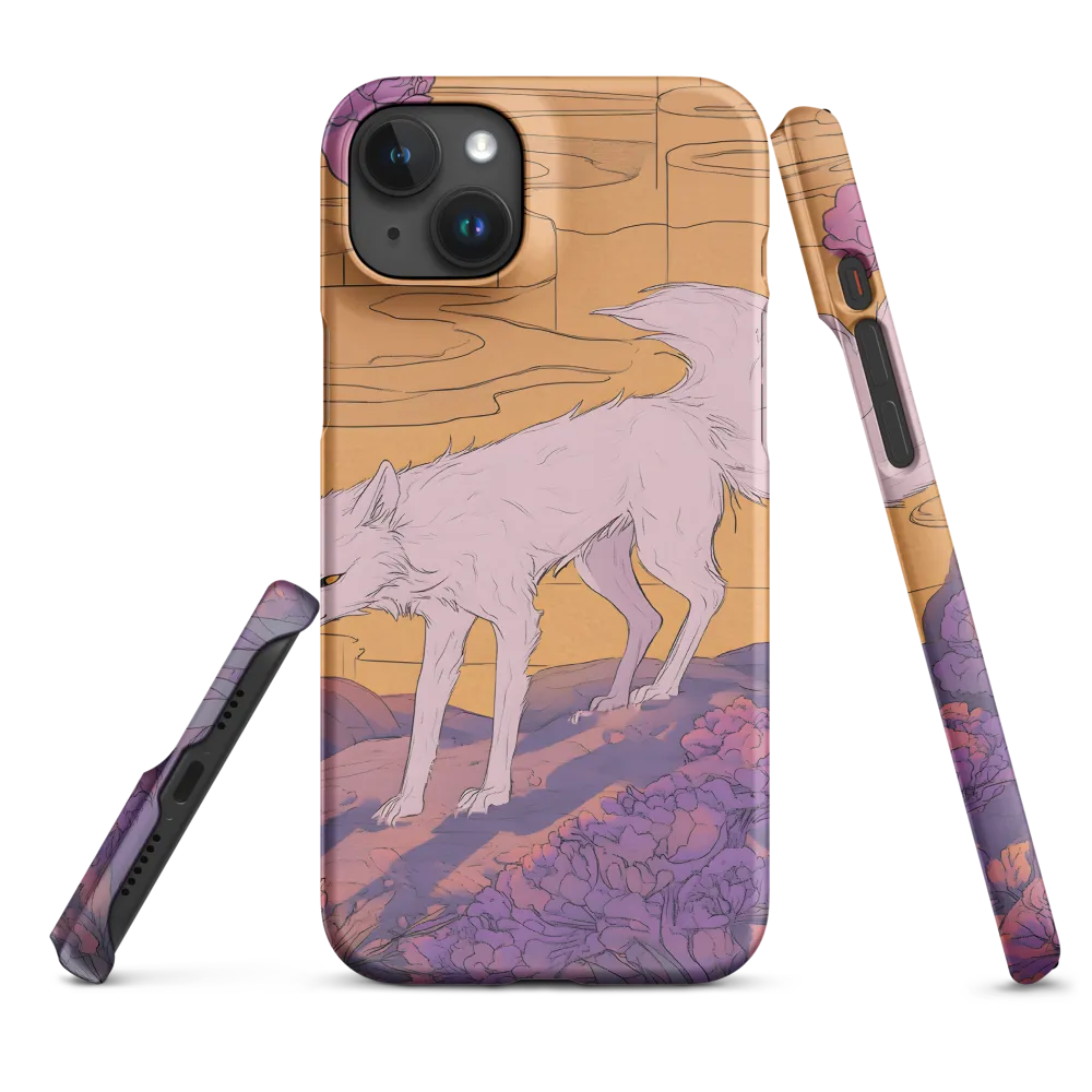 Whispers of the Violet Dawn | Phone Case |  15 Plus | Snap Case | Matte