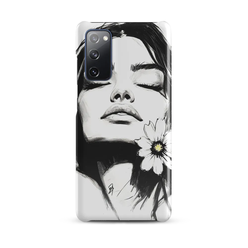 Serenity in Ink | Phone Case |  S20 FE | Snap Case | Glossy